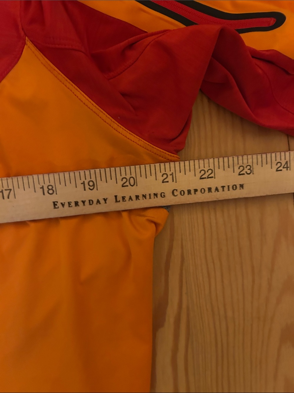 REI Red and Orange Women's Half-Zip Active Pullover - Picture 11 of 13